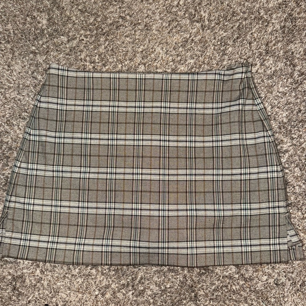 Express Plaid Skort